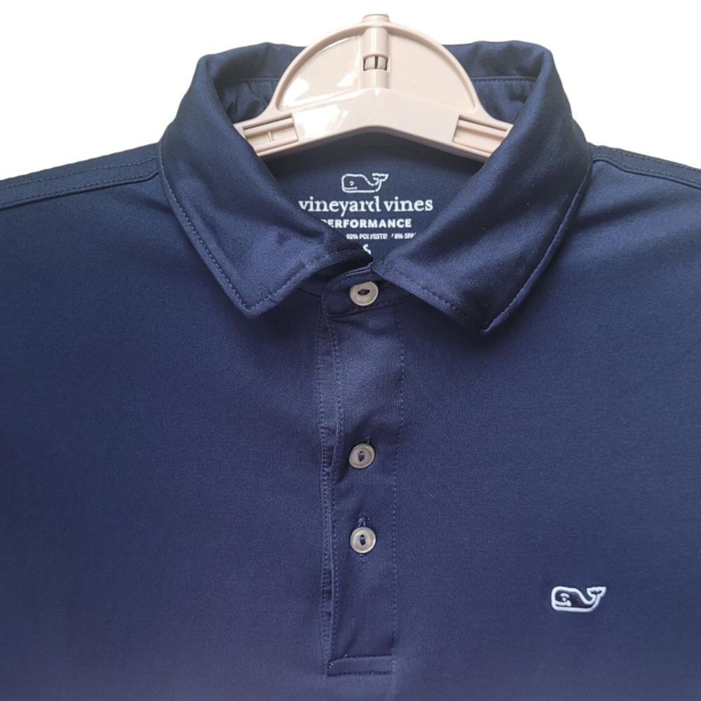 Vineyard Vines McGovern Engineer Stripe Sankaty Performance Polo Size S - Picture 5 of 14